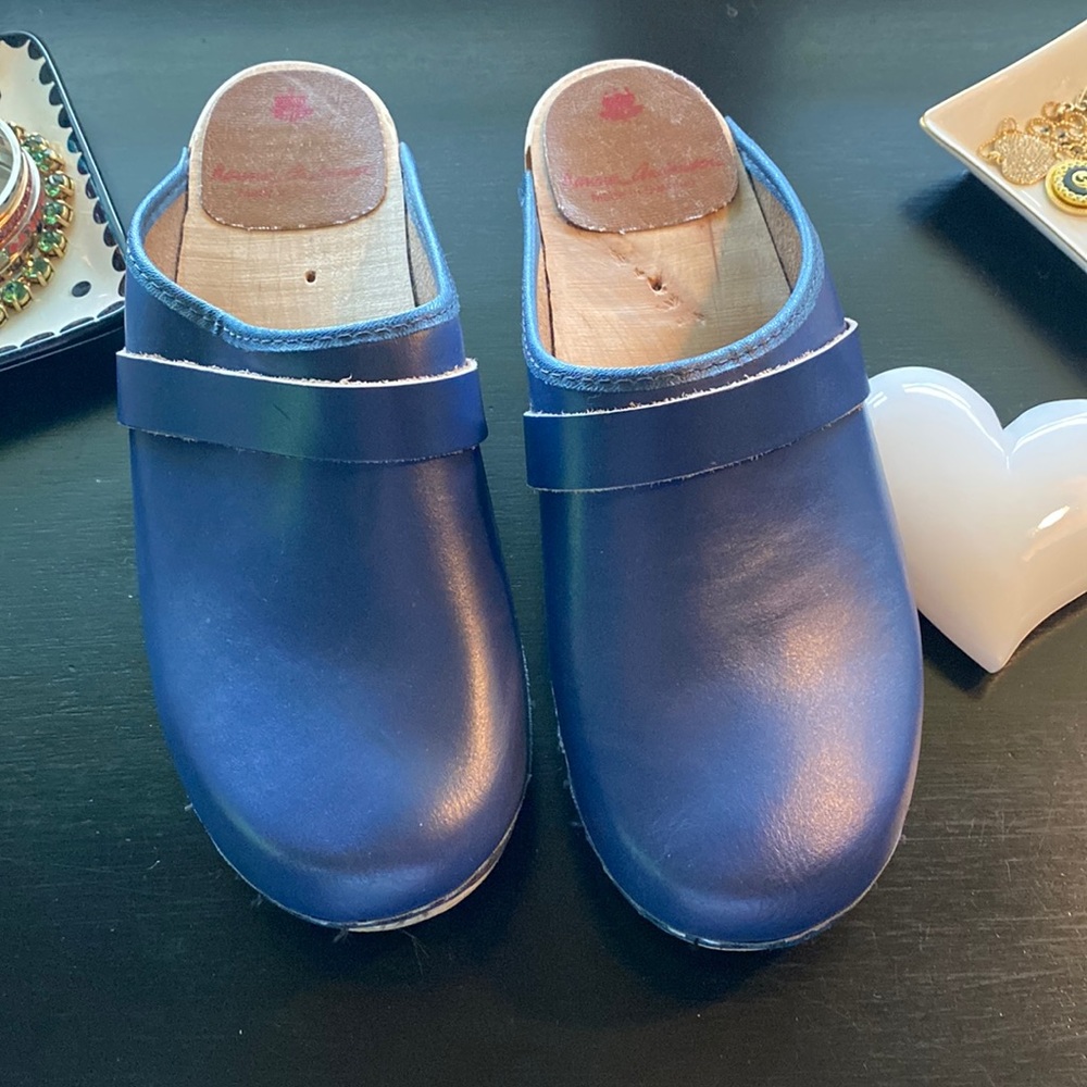 HANNA ANDERSSON NAVY BLUE! CLOGS SIZE 41